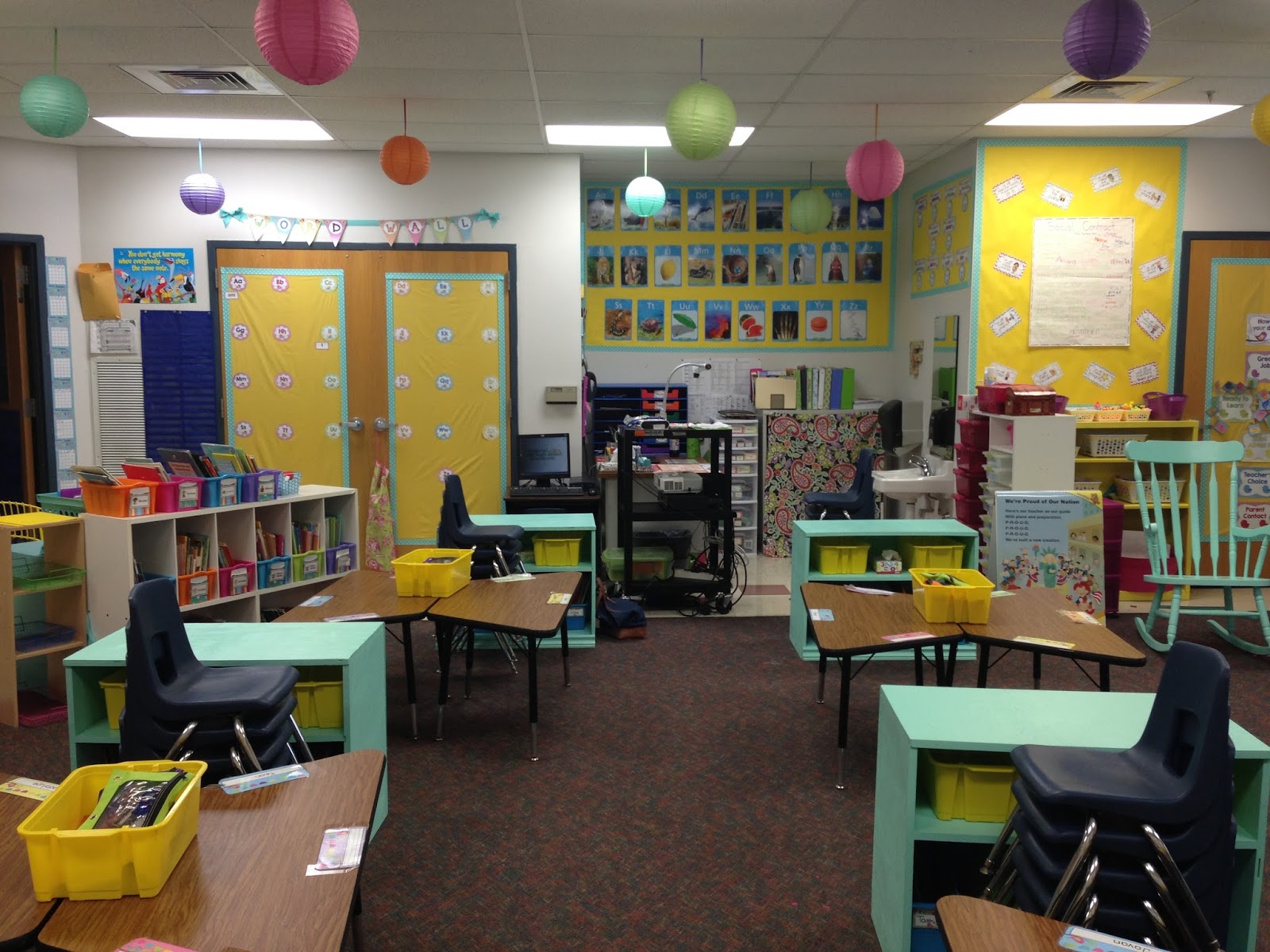Mrs. Forestieri's Kindergarten Class Classroom Setup
